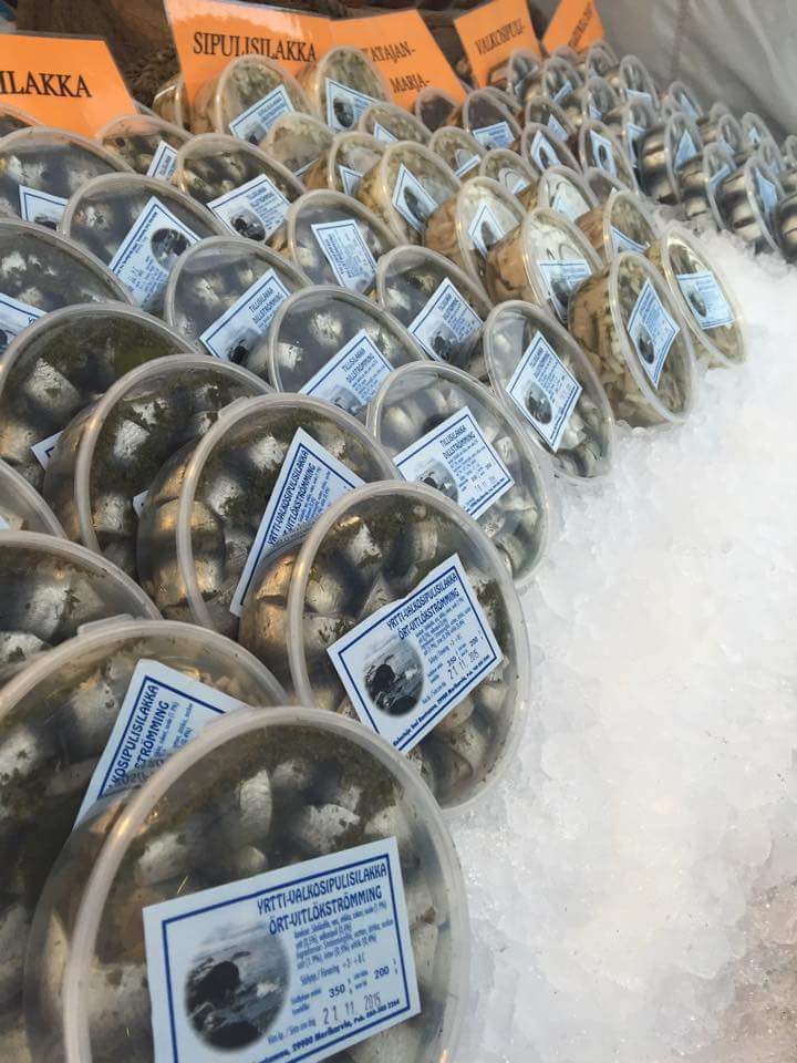 Marinated Baltic herring